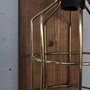 Opviq Lámpara de pared de madera y oro rosa Pp168
